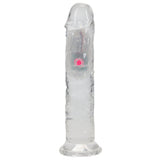 Buy REALROCK 7'' No Balls Wireless Rechargeable LED Vibrating Dong - Clear with LED 20 cm USB Rechargeable Vibrating Dong with Remote