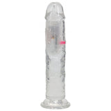Buy REALROCK 7'' No Balls Wireless Rechargeable LED Vibrating Dong - Clear with LED 20 cm USB Rechargeable Vibrating Dong with Remote