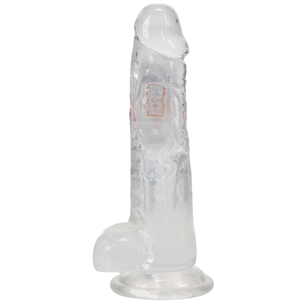 Buy REALROCK 8'' with Balls Wireless Rechargeable LED Vibrating Dong - Clear with LED 22.5 cm USB Rechargeable Vibrating Dong with Remote