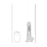 Buy REALROCK 8'' with Balls Wireless Rechargeable LED Vibrating Dong - Clear with LED 22.5 cm USB Rechargeable Vibrating Dong with Remote