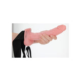 Buy REALROCK Hollow Strapon with Balls - 23 cm Flesh - Flesh 23 cm Hollow Strap - On