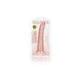 Buy REALROCK Realistic Slim Dildo with Suction Cup - 20.5cm - Flesh 20.5 cm (8'') Dong