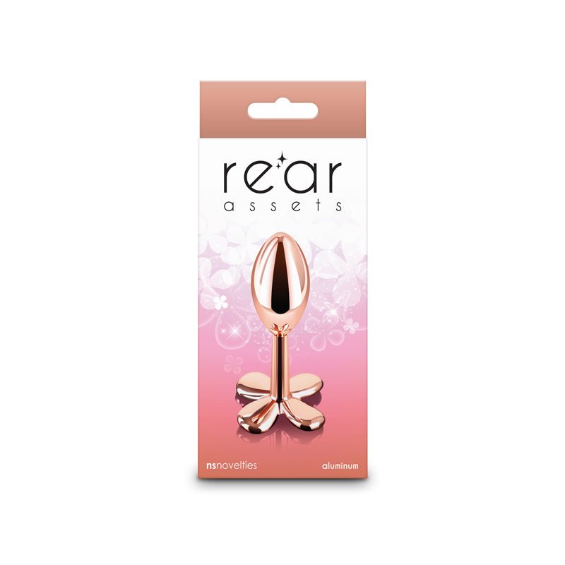 Buy Rear Assets Clover - Rose Gold - Rose Gold 9.2 cm Metallic Butt Plug at NZ’s Mega Adult Toys Store. Discover premium sex toys with discreet shipping at the best price in NZ