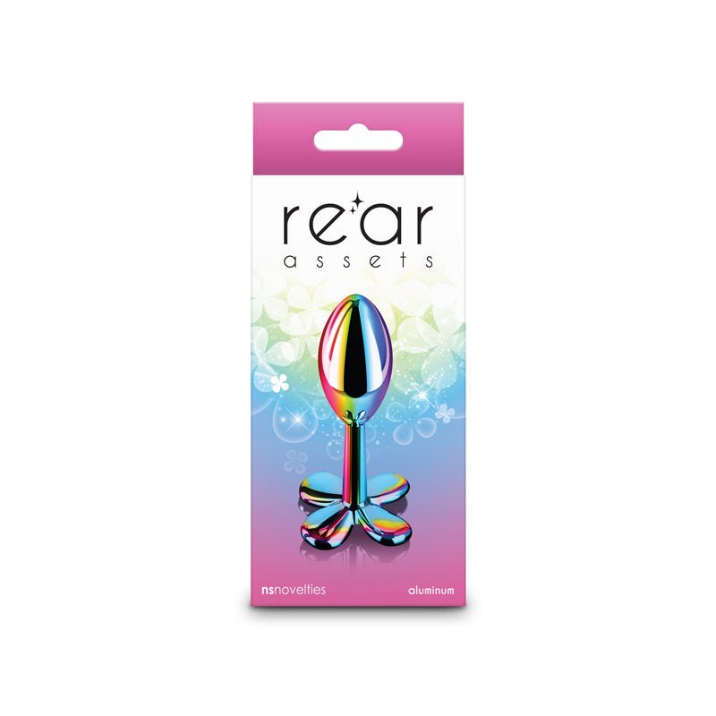 Buy Rear Assets Clover - Multicolour - Multicoloured 9.2 cm Metallic Butt Plug at NZ’s Mega Adult Toys Store. Discover premium sex toys with discreet shipping at the best price in NZ