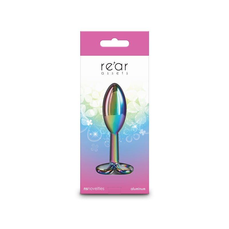 Buy Rear Assets Clover - Multicolour - Multicoloured 9.2 cm Metallic Butt Plug at NZ’s Mega Adult Toys Store. Discover premium sex toys with discreet shipping at the best price in NZ