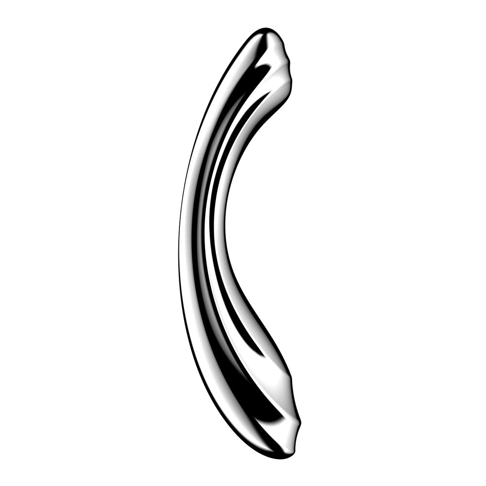 Buy Satisfyer Pure Gravity 2 - Chrome Steel 21 cm Dildo