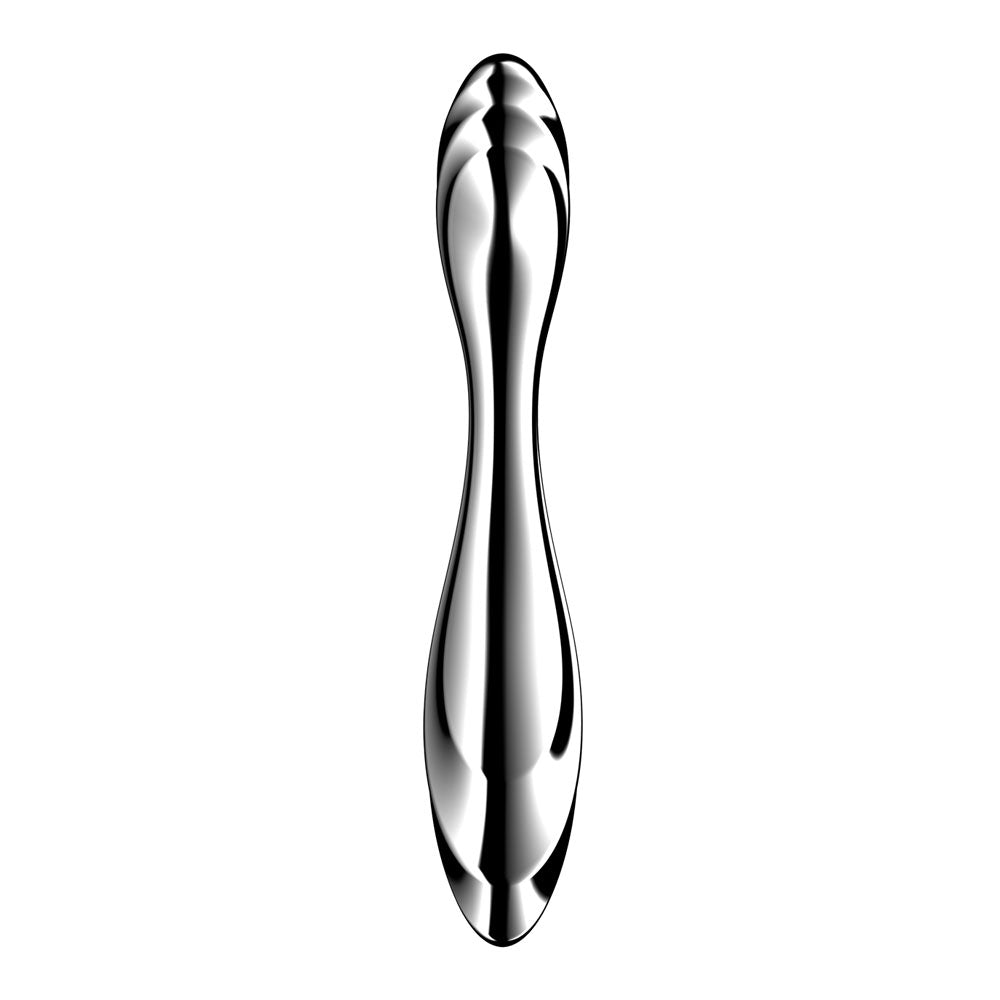 Buy Satisfyer Pure Gravity 2 - Chrome Steel 21 cm Dildo