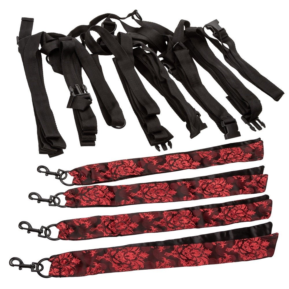 Buy Scandal 8 Points of Love Bed Restraint at Oh Joy. Discover premium sexual toys with discreet shipping at the best price in NZ