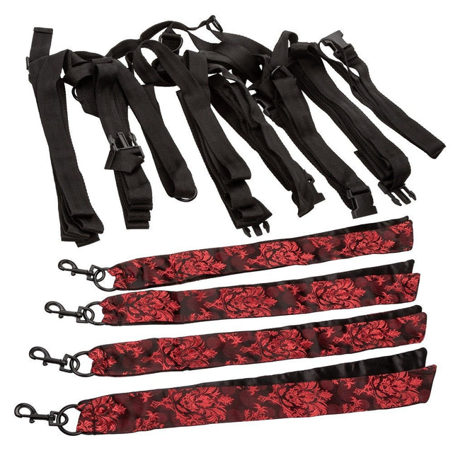 Buy Scandal 8 Points of Love Bed Restraint at Oh Joy. Discover premium sexual toys with discreet shipping at the best price in NZ