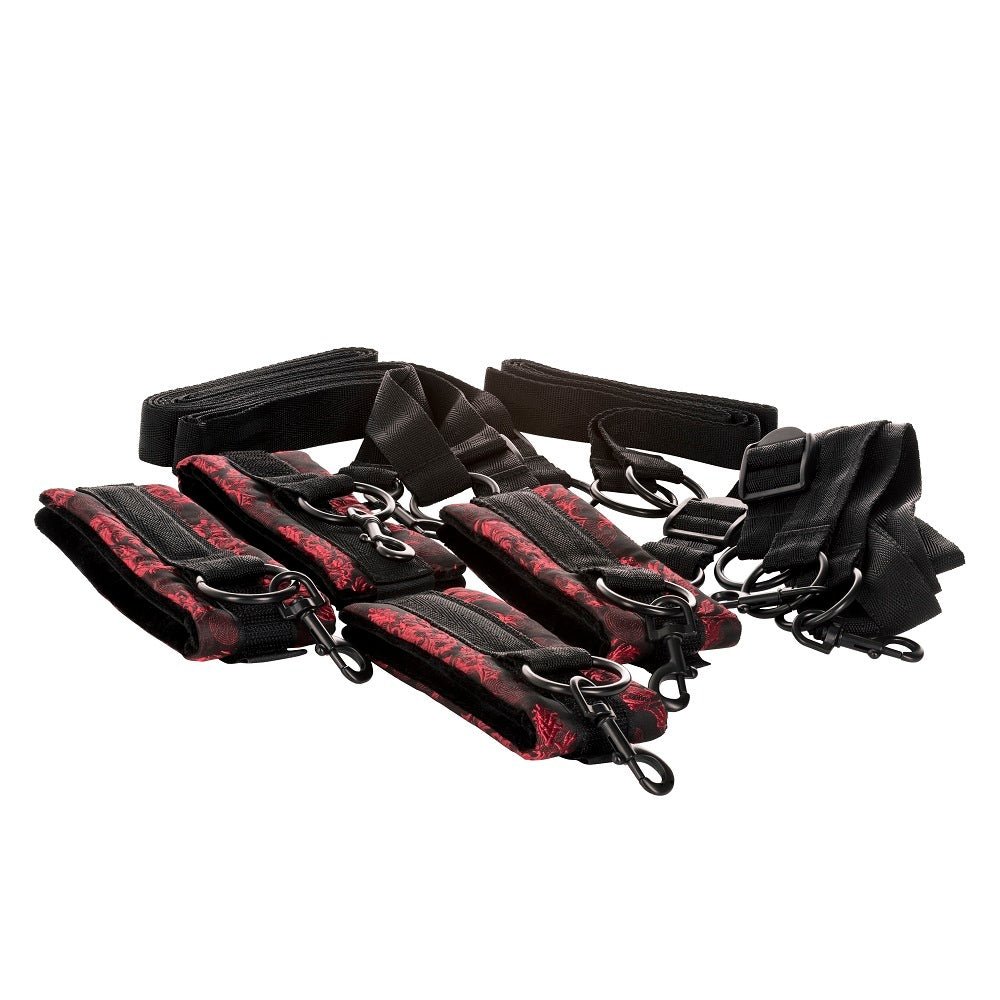 Buy Scandal Bed Restraints Red at Oh Joy. Discover premium sexual toys with discreet shipping at the best price in NZ