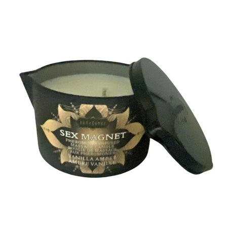 Buy Sex Magnet Massage Candle (With Pour Spout) Vanilla Amber 170g at Oh Joy. Discover premium sexual toys with discreet shipping at the best price in NZ