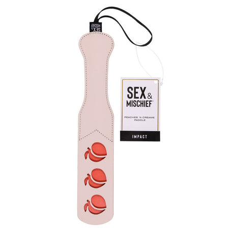 Buy Sex & Mischief Peaches n CreaMe Impression Paddle - Peach Spanking Paddle at Oh Joy. Discover premium sexual toys with discreet shipping at the best price in NZ