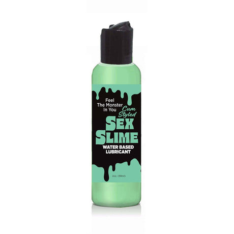 Buy Sex Slime Cum Style Creature Lube - Green 60 ml - Green Cum Style Water Based Lubricant - 60 ml Bottle