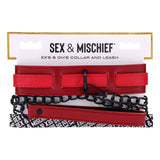 Buy S&M Exs & Ohs Collar and Leash - Red Neck Restraint at Oh Joy. Discover premium sexual toys with discreet shipping at the best price in NZ