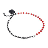 Buy S&M Exs & Ohs Crystal Day Collar - Red/Black Collar Jewellery at Oh Joy. Discover premium sexual toys with discreet shipping at the best price in NZ