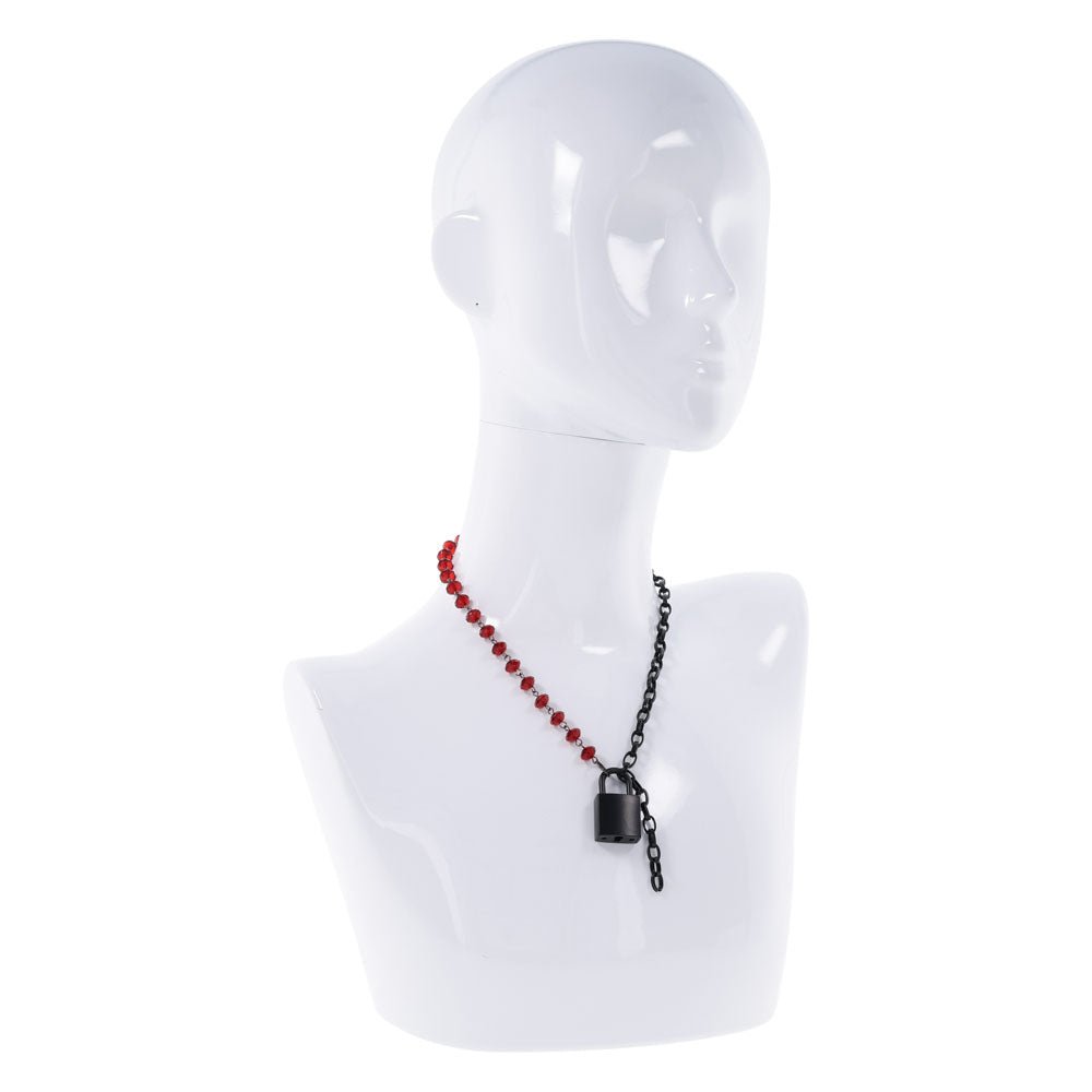 Buy S&M Exs & Ohs Crystal Day Collar - Red/Black Collar Jewellery at Oh Joy. Discover premium sexual toys with discreet shipping at the best price in NZ