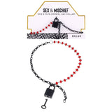 Buy S&M Exs & Ohs Crystal Day Collar - Red/Black Collar Jewellery at Oh Joy. Discover premium sexual toys with discreet shipping at the best price in NZ