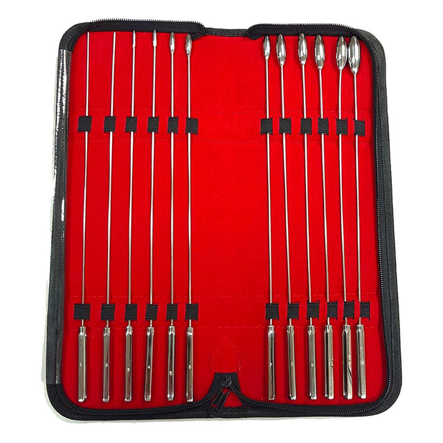 Buy Stainless Steel 12 Piece Rosebud Dilator Set at Oh Joy. Discover premium sexual toys with discreet shipping at the best price in NZ