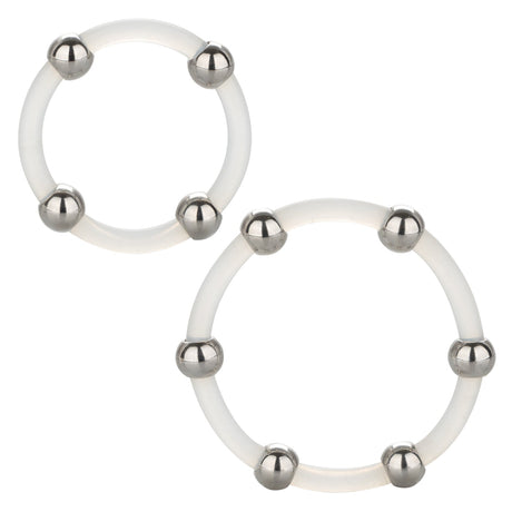 Buy Steel Beaded Silicone Ring Set at Oh Joy. Discover premium sexual toys with discreet shipping at the best price in NZ
