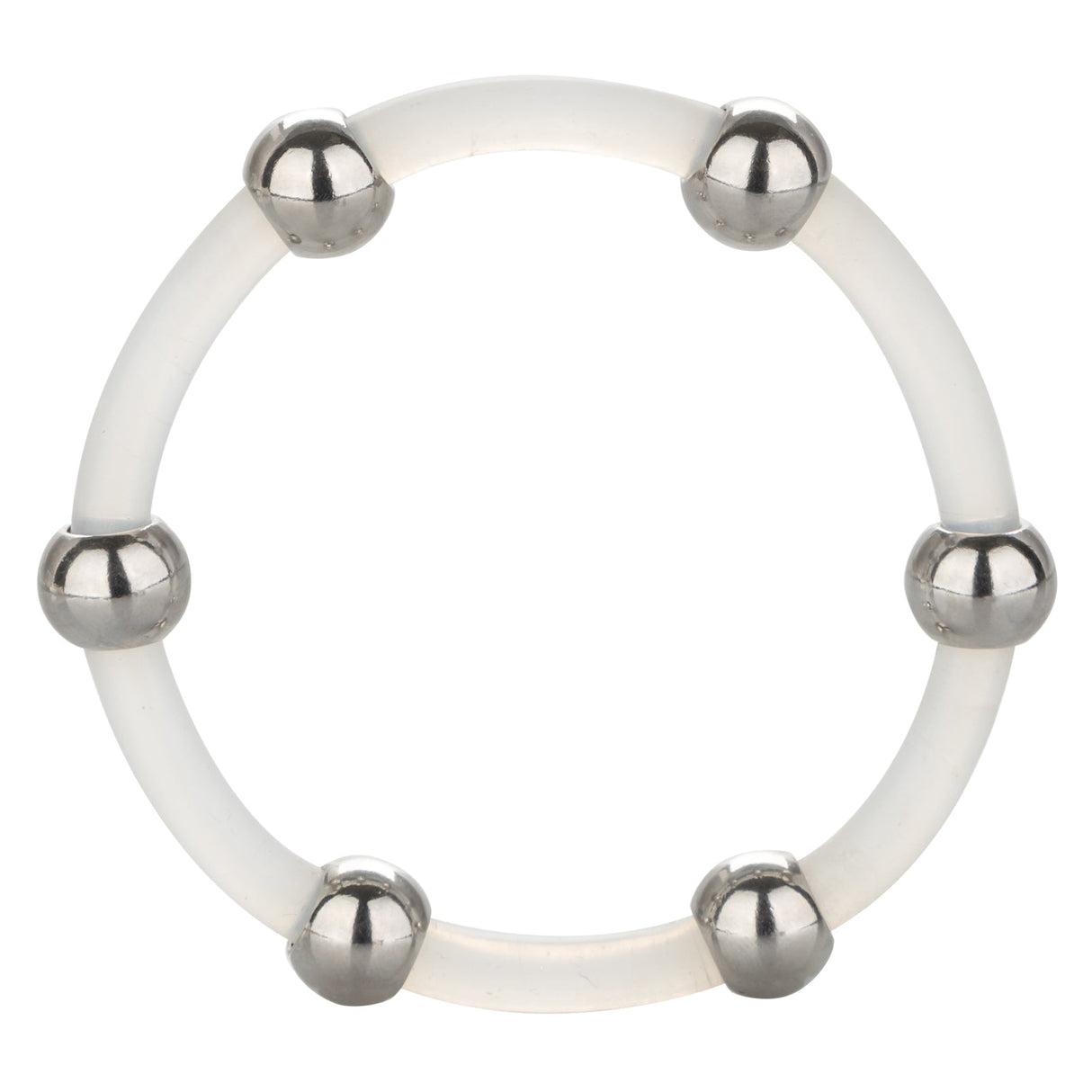 Buy Steel Beaded Silicone Ring - X - Large at Oh Joy. Discover premium sexual toys with discreet shipping at the best price in NZ