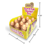 Buy Super Fun Squishy Dick - Counter Display - Novelty Stress Penis - Counter Display of 12