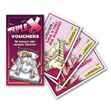 Buy Triple - X Vouchers - Set of 10 Vouchers at NZ’s Mega Adult Toys Store. Discover premium sex toys with discreet shipping at the best price in NZ