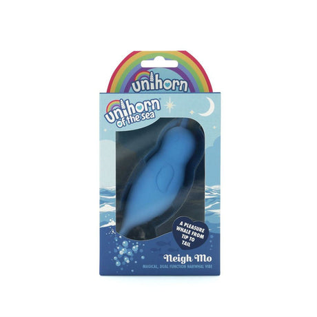 Buy Unihorn of the Sea - Neigh Mo - The Narwhal - Blue USB Rechargeable Dual Motor Stimulator at Oh Joy. Discover premium sexual toys with discreet shipping at the best price in NZ