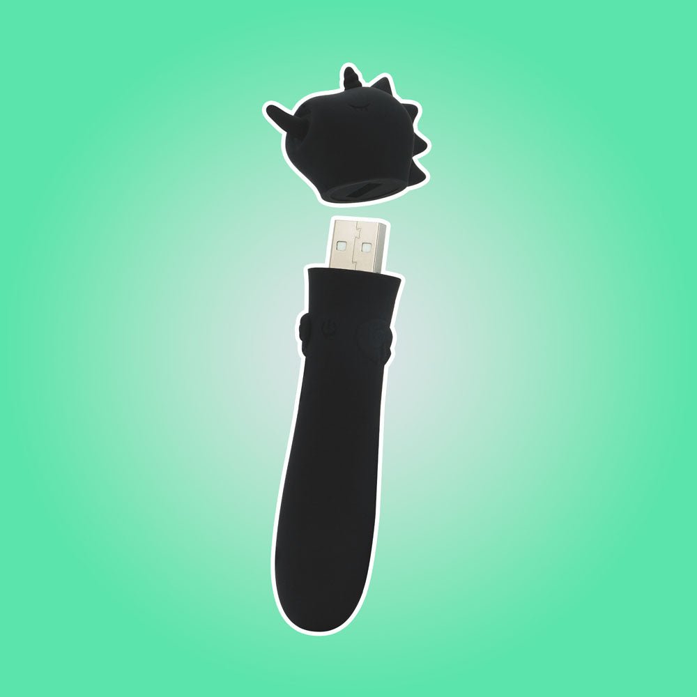 Buy Unihorn - USB Bullet - Wild Spirit - Black USB Rechargeable Vibrating Bullet at Oh Joy. Discover premium sexual toys with discreet shipping at the best price in NZ