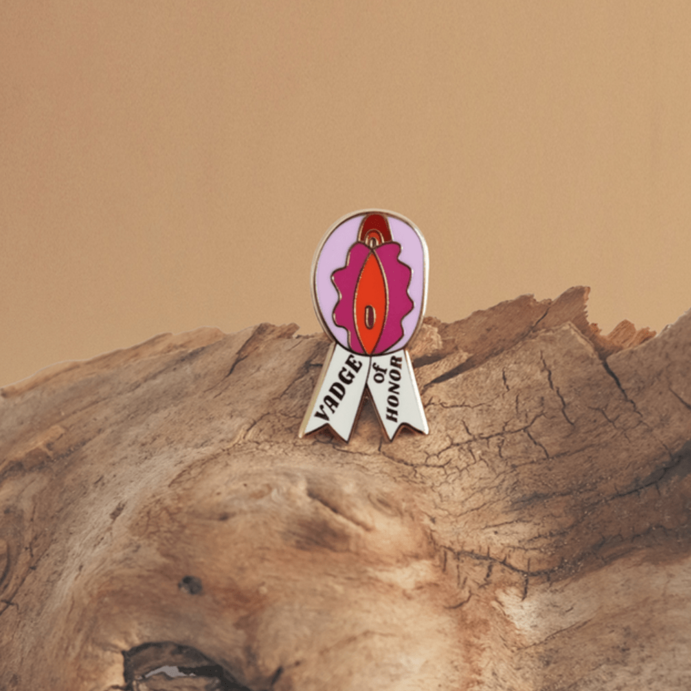 Buy Vadge Of Honor Enamel Pin at Oh Joy. Discover premium sexual toys with discreet shipping at the best price in NZ