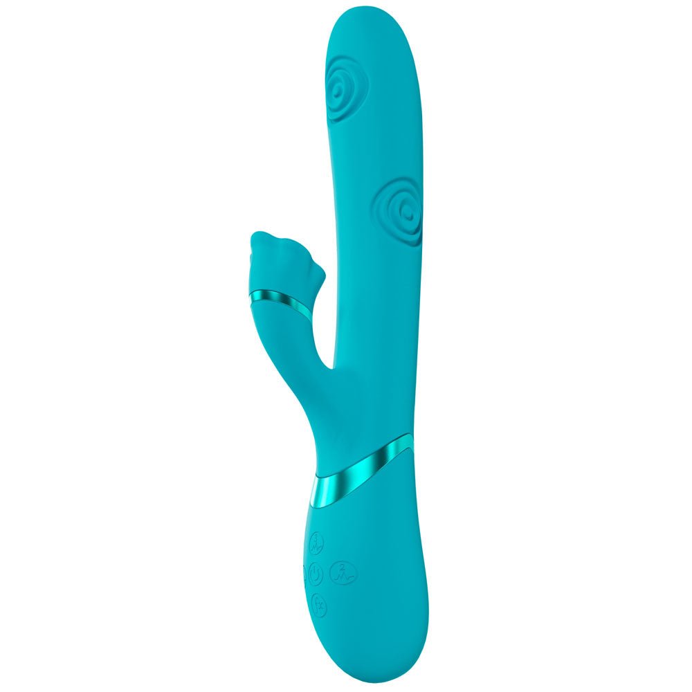Buy VIVE Fiore - Blue 25 cm USB Rechargeable Tapping Rabbit Vibrator at Oh Joy. Discover premium sexual toys with discreet shipping at the best price in NZ