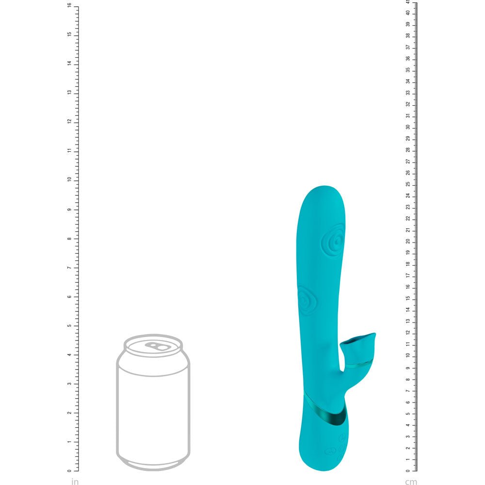 Buy VIVE Fiore - Blue 25 cm USB Rechargeable Tapping Rabbit Vibrator at Oh Joy. Discover premium sexual toys with discreet shipping at the best price in NZ