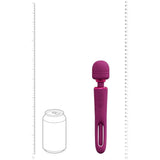 Buy VIVE Kiku - Pink - Pink 25.2 cm USB Rechargeable Dual End Massage Wand with Flapping Tip