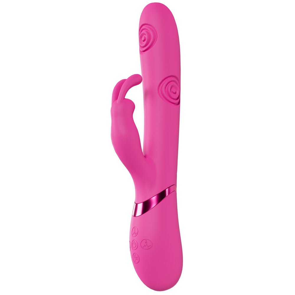 Buy VIVE Mimi - Pink - Pink 25 cm USB Rechargeable Vibrating & Tapping Rabbit Vibrator at Oh Joy. Discover premium sexual toys with discreet shipping at the best price in NZ