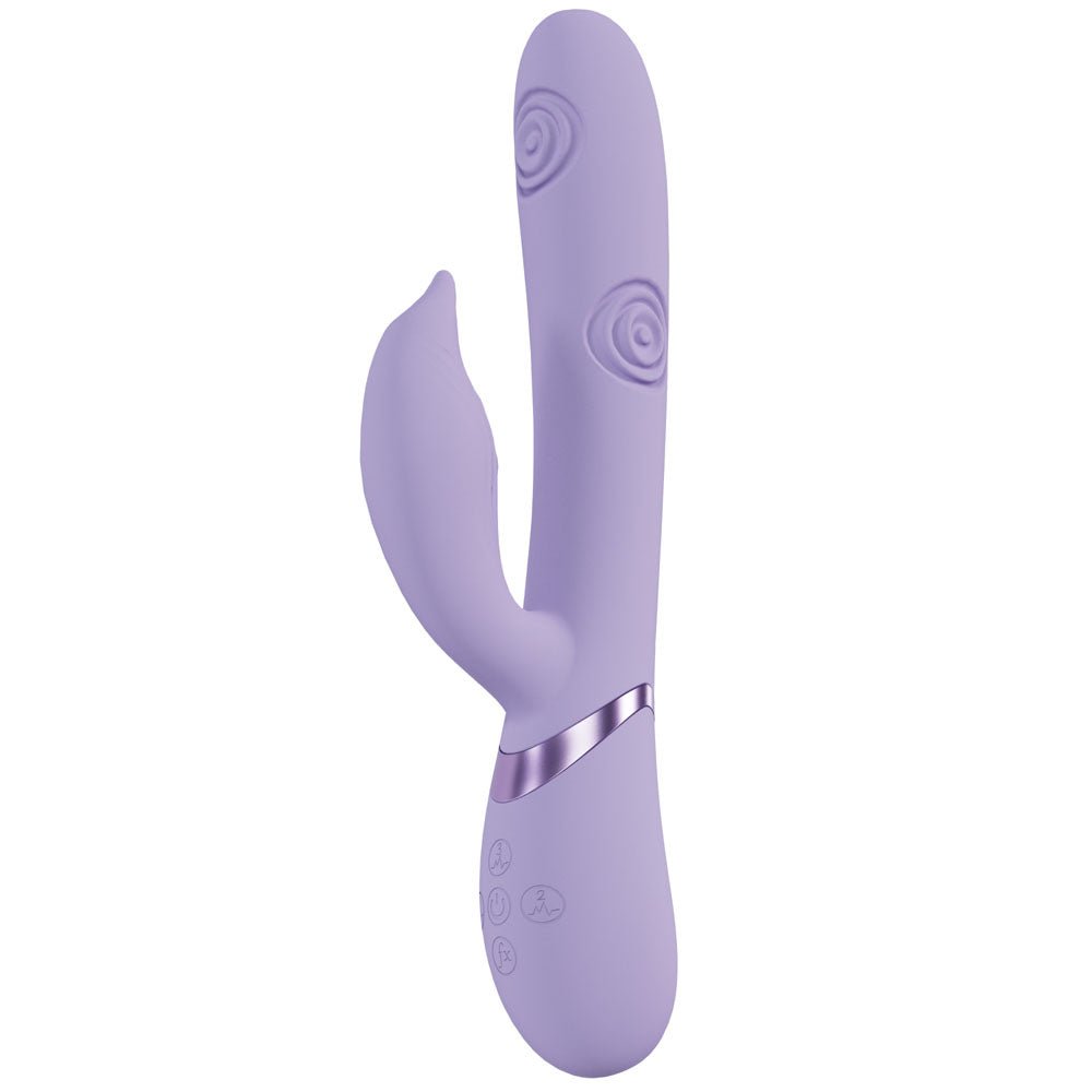 Buy VIVE Pallina - Purple - Purple 25 cm USB Rechargeable Tapping Rabbit Vibrator at Oh Joy. Discover premium sexual toys with discreet shipping at the best price in NZ