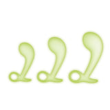 Buy WhipSmart Glow In The Dark 3pc Prostate Training Kit - Glow In Dark Prostate Massagers - Set of 3 Sizes