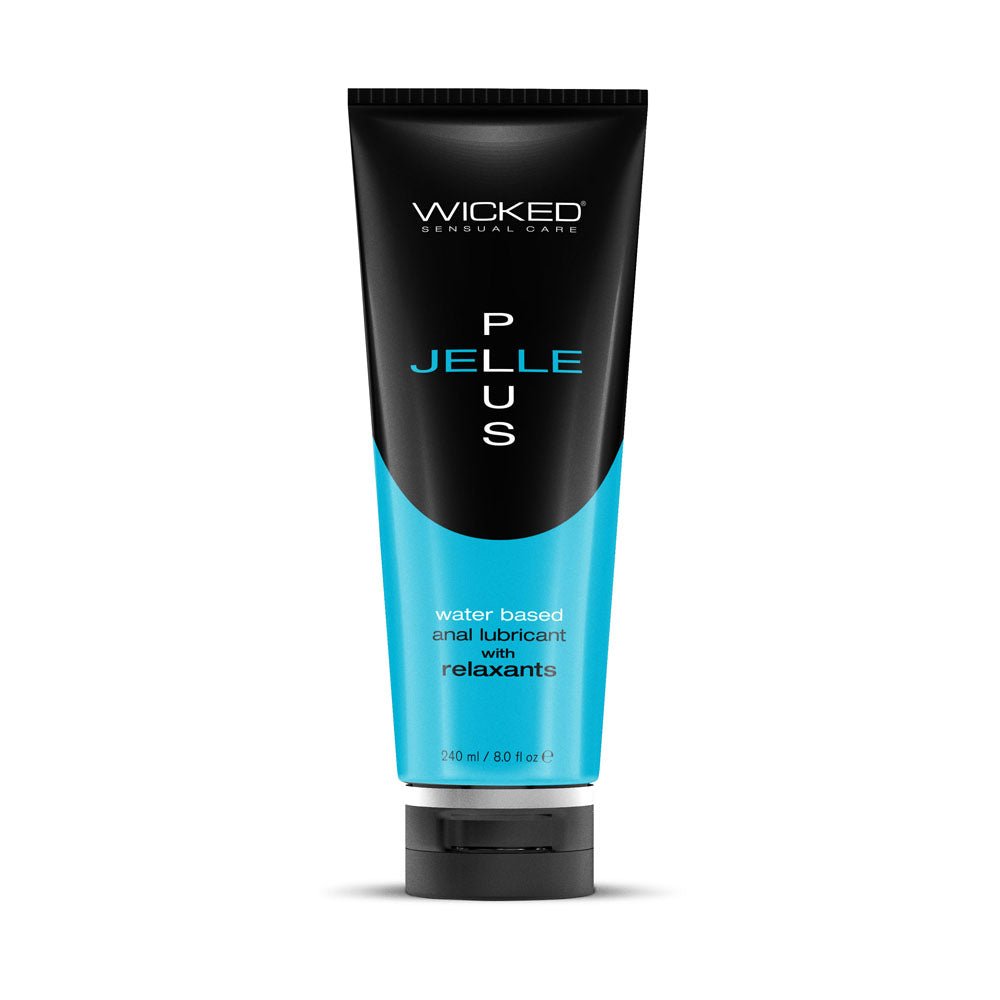Buy Wicked Jelle Plus - Relaxing Water Based Anal Lubricant - 240 ml Bottle at NZ’s Mega Adult Toys Store. Discover premium sex toys with discreet shipping at the best price in NZ