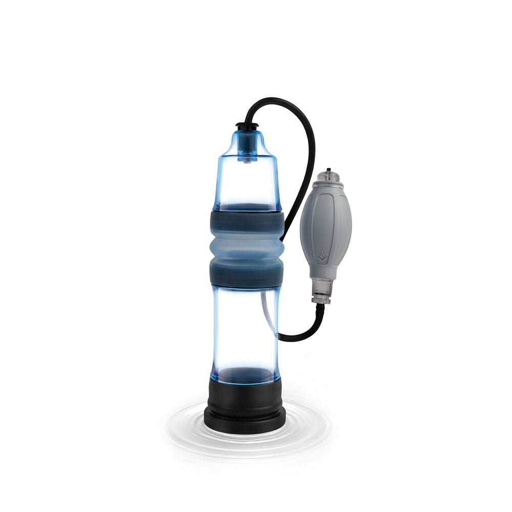 Buy Zolo Aquapump Pro - Blue Water Penis Pump at Oh Joy. Discover premium sexual toys with discreet shipping at the best price in NZ