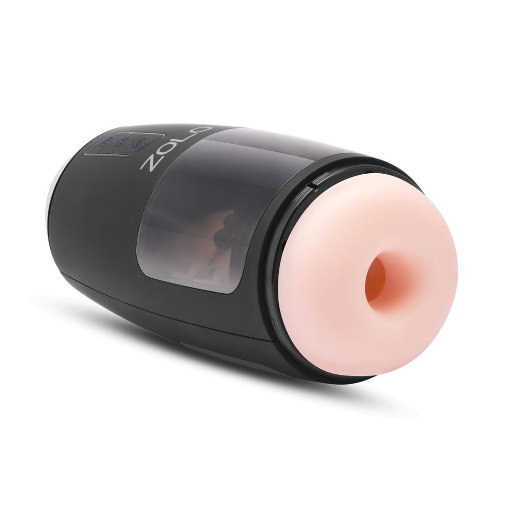 Buy Zolo Upstroke - Flesh USB Rechargeable Auto Thrusting Masturbator at Oh Joy. Discover premium sexual toys with discreet shipping at the best price in NZ