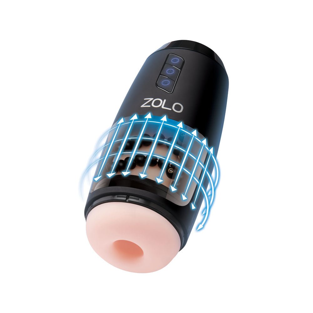 Buy Zolo Upstroke - Flesh USB Rechargeable Auto Thrusting Masturbator at Oh Joy. Discover premium sexual toys with discreet shipping at the best price in NZ