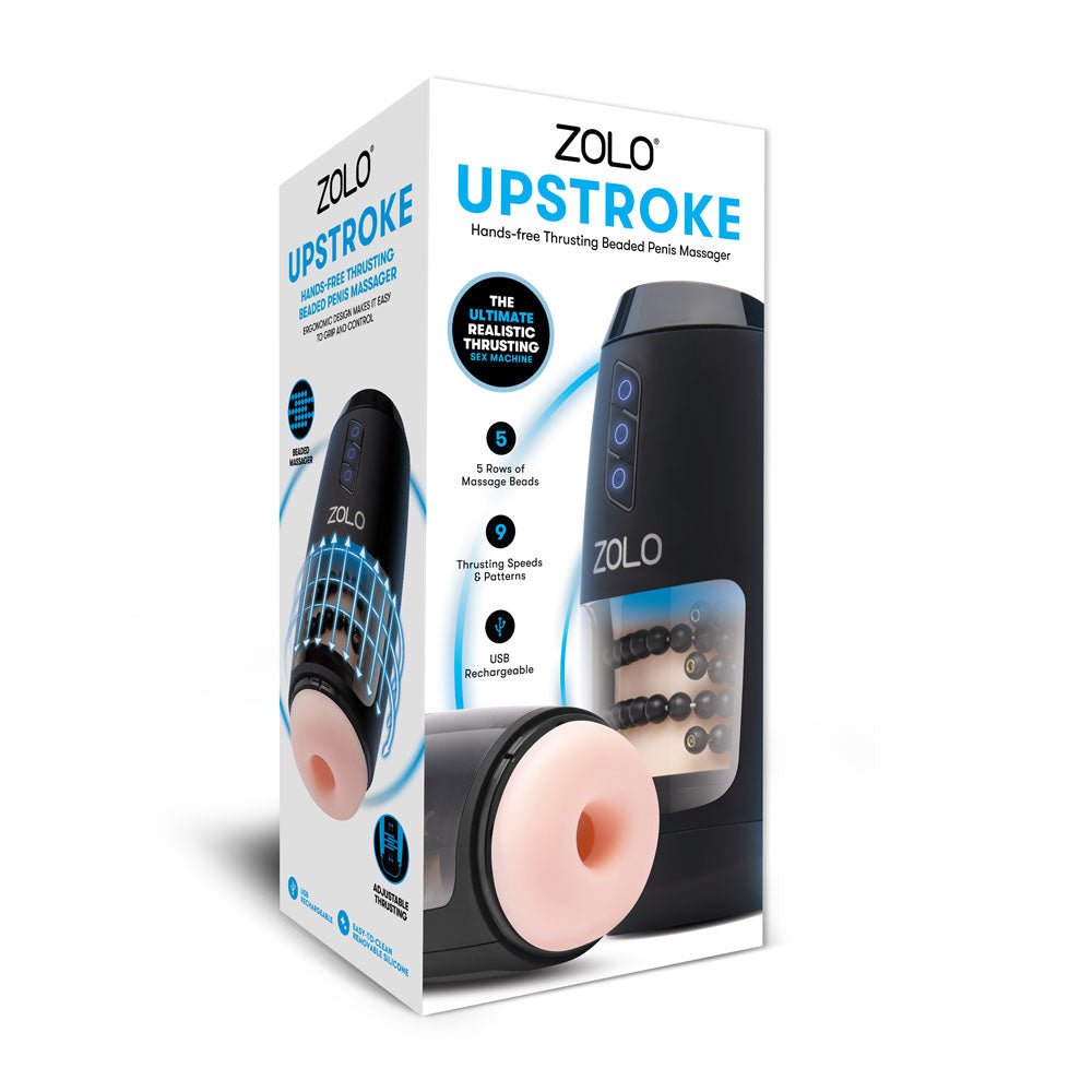 Buy Zolo Upstroke - Flesh USB Rechargeable Auto Thrusting Masturbator at Oh Joy. Discover premium sexual toys with discreet shipping at the best price in NZ